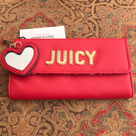 Juicy Couture cherry red wallet NWT - Picture 5 of 10